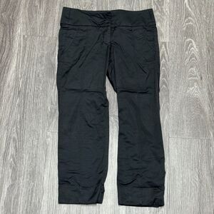 Vintage Bebe Pants Womens 4 Black‎ Formal Dress Straight Leg High Waist USA Made